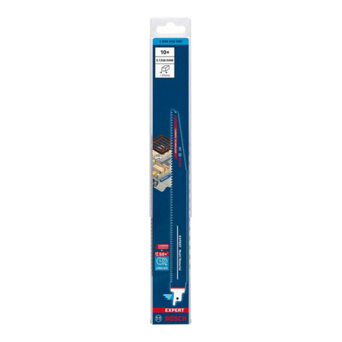 Bosch EXPERT Multi Material S 1256 XHM Säbelsägeblatt 1 Stück für Säbelsägen