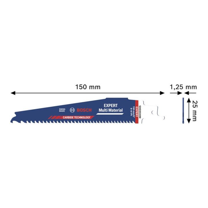 Bosch EXPERT Multi Material S959XHM Säbelsägeblatt