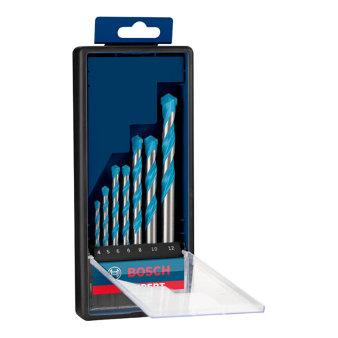 Bosch EXPERT MultiConstruction CYL-9 Bohrer-Set 4/5/6/6/8/10/12mm 7-tlg. für Dreh- und Schlagbohrer