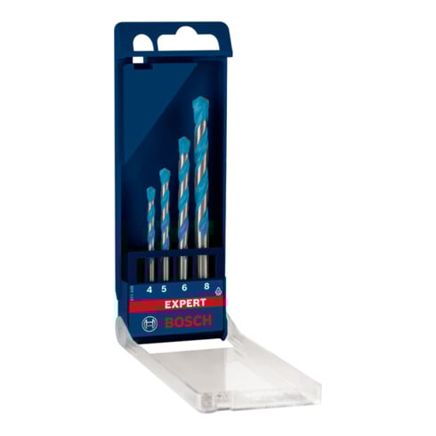 Bosch EXPERT MultiConstruction CYL-9 Bohrer-Set, 4/5/6/8 mm, 4-tlg.. Für Dreh- und Schlagbohrer