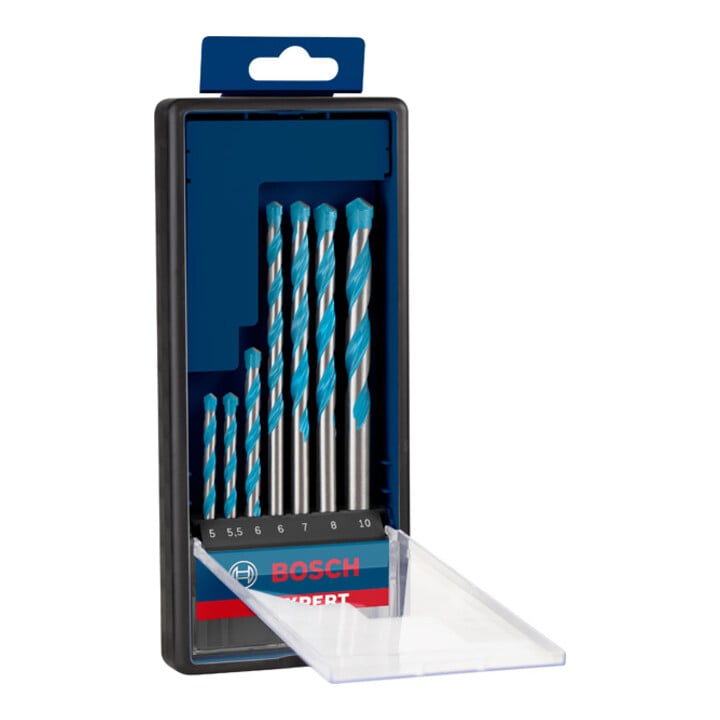 Bosch EXPERT MultiConstruction CYL-9 Bohrer-Set 5/5,5/6/6/7/8/10mm 7-tlg. für Dreh- und Schlagbohrer