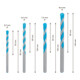 Bosch EXPERT MultiConstruction CYL-9 Bohrer-Set 5,5/6/7/8mm 4-tlg. für Dreh- und Schlagbohrer-4