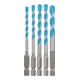 Bosch EXPERT MultiConstruction HEX-9 Bohrer-Set 4/5/6/6/8mm 5-tlg. für Dreh- und Schlagbohrer-5
