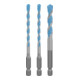 Bosch EXPERT MultiConstruction HEX-9 boren set 5/6/8mm 3-delig voor rotatie- en percussieboormachines.