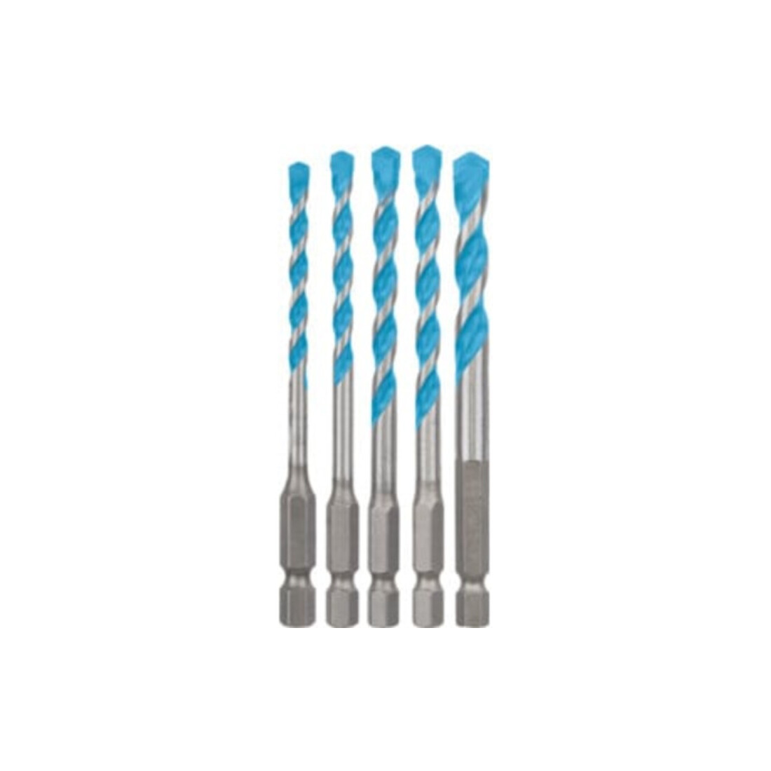Bosch Expert MultiConstruction HEX-9 foret, 4/5/6/8 mm