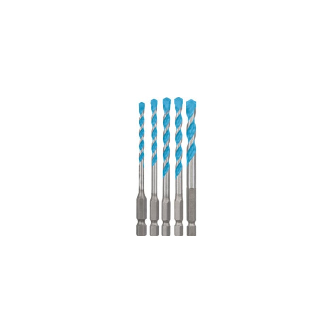 Bosch Expert MultiConstruction HEX-9 foret, 4/5/6/8 mm