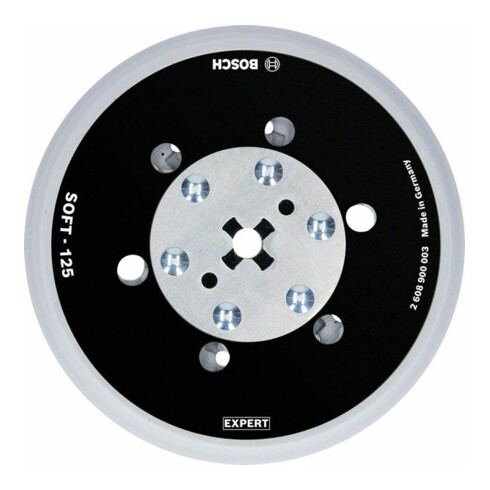 Bosch EXPERT Multigat (EXPERT Multiloch) Universele steunschijf 125mm zacht voor excentrische schuurmachine