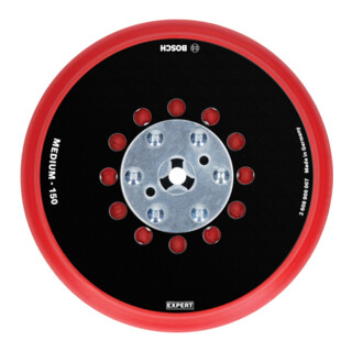 Bosch EXPERT Multigat Universele steunschijf 150mm Medium voor excentrische schuurmachines