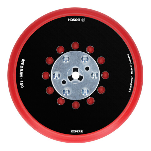 Bosch EXPERT Multigat Universele steunschijf 150mm Medium voor excentrische schuurmachines