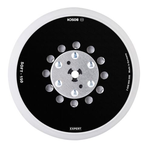 Bosch EXPERT Multigat Universele steunschijf 150mm Zacht voor excentrische schuurmachine