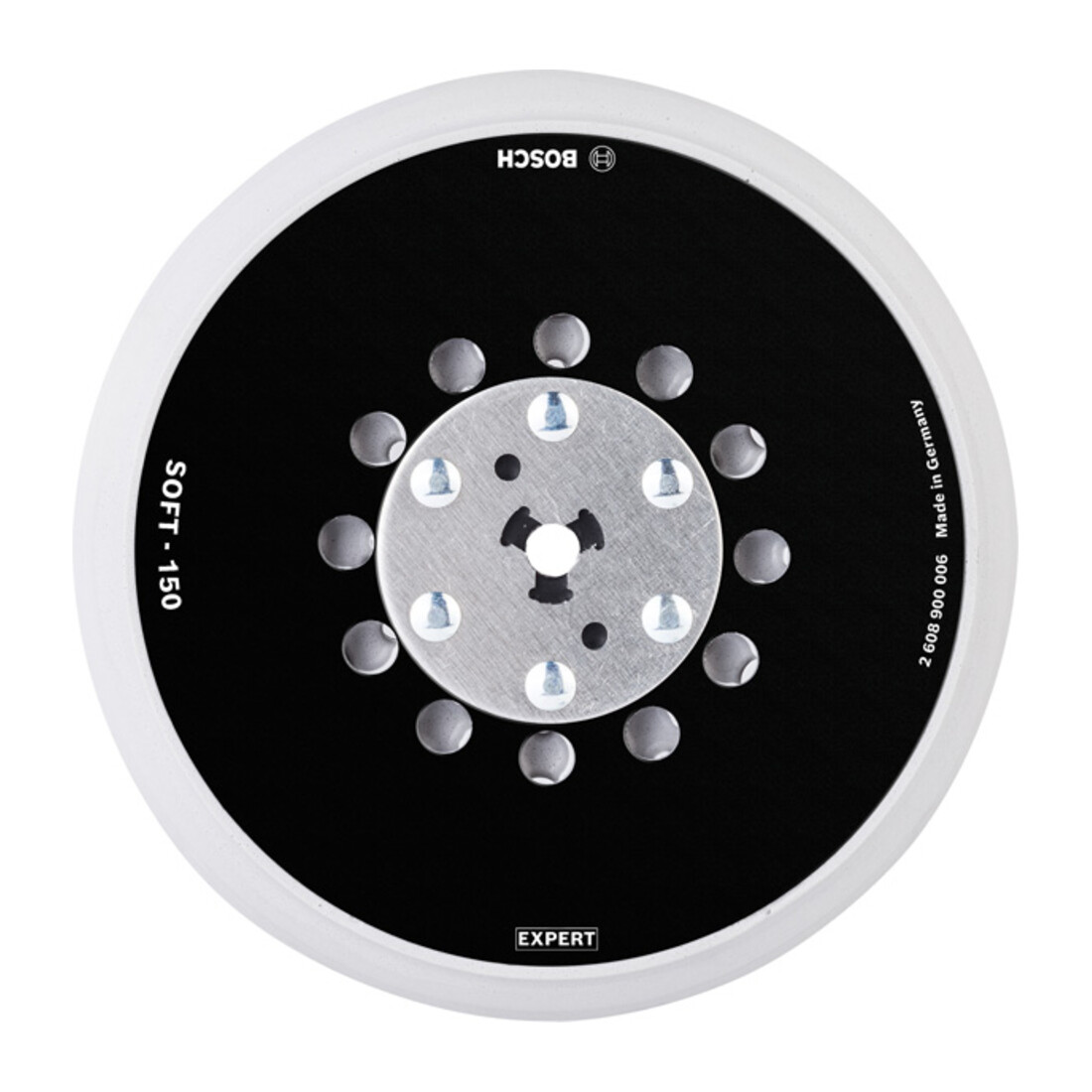 Bosch EXPERT Multigat Universele steunschijf 150mm Zacht voor excentrische schuurmachine