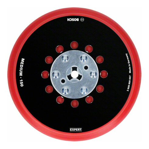 Bosch Expert Multihole Universal backing pad, 150 mm, moyen