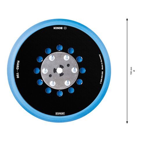 Bosch EXPERT Multihole Universalstützteller 150mm hart für Exzenterschleifer