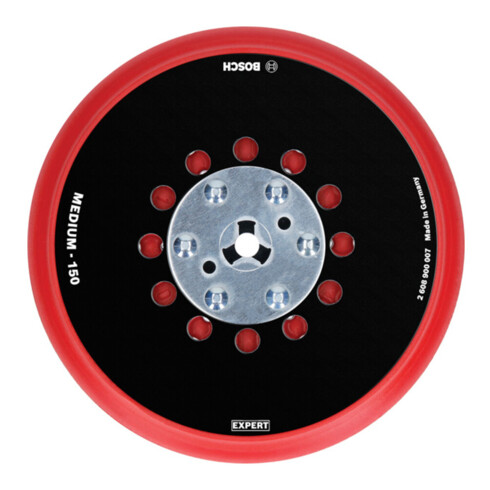 Bosch EXPERT Multihole Universalstützteller 150mm Medium für Exzenterschleifer