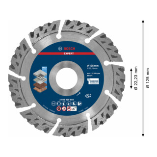 Bosch EXPERT MultiMaterial diamantdoorslijpschijven