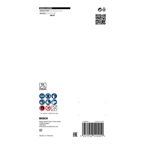 Bosch EXPERT MultiMaterial diamantdoorslijpschijven 300 x 20/25,40 x 3 x 15mm voor tafelzagen