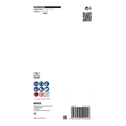 Bosch EXPERT MultiMaterial diamantdoorslijpschijven 350 x 20/25,40 x 3,3 x 15mm voor tafelzagen