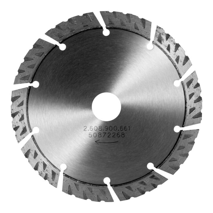 Bosch EXPERT MultiMaterial Diamanttrennscheiben 150 x 22,23 x 2,4 x 12mm für große Winkelschleifer mit Spannmutter