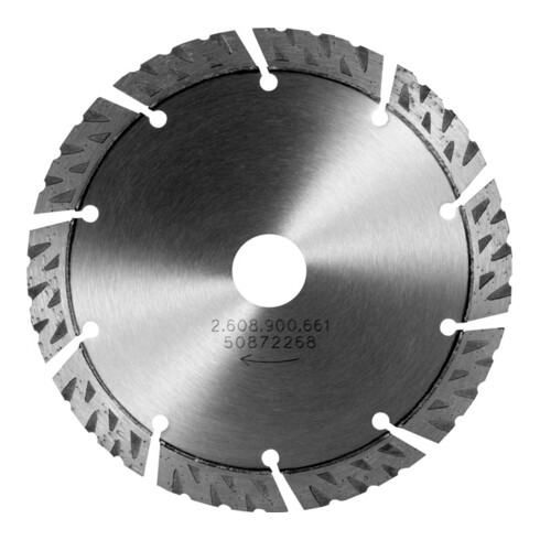 Bosch EXPERT MultiMaterial Diamanttrennscheiben 150 x 22,23 x 2,4 x 12mm für große Winkelschleifer mit Spannmutter