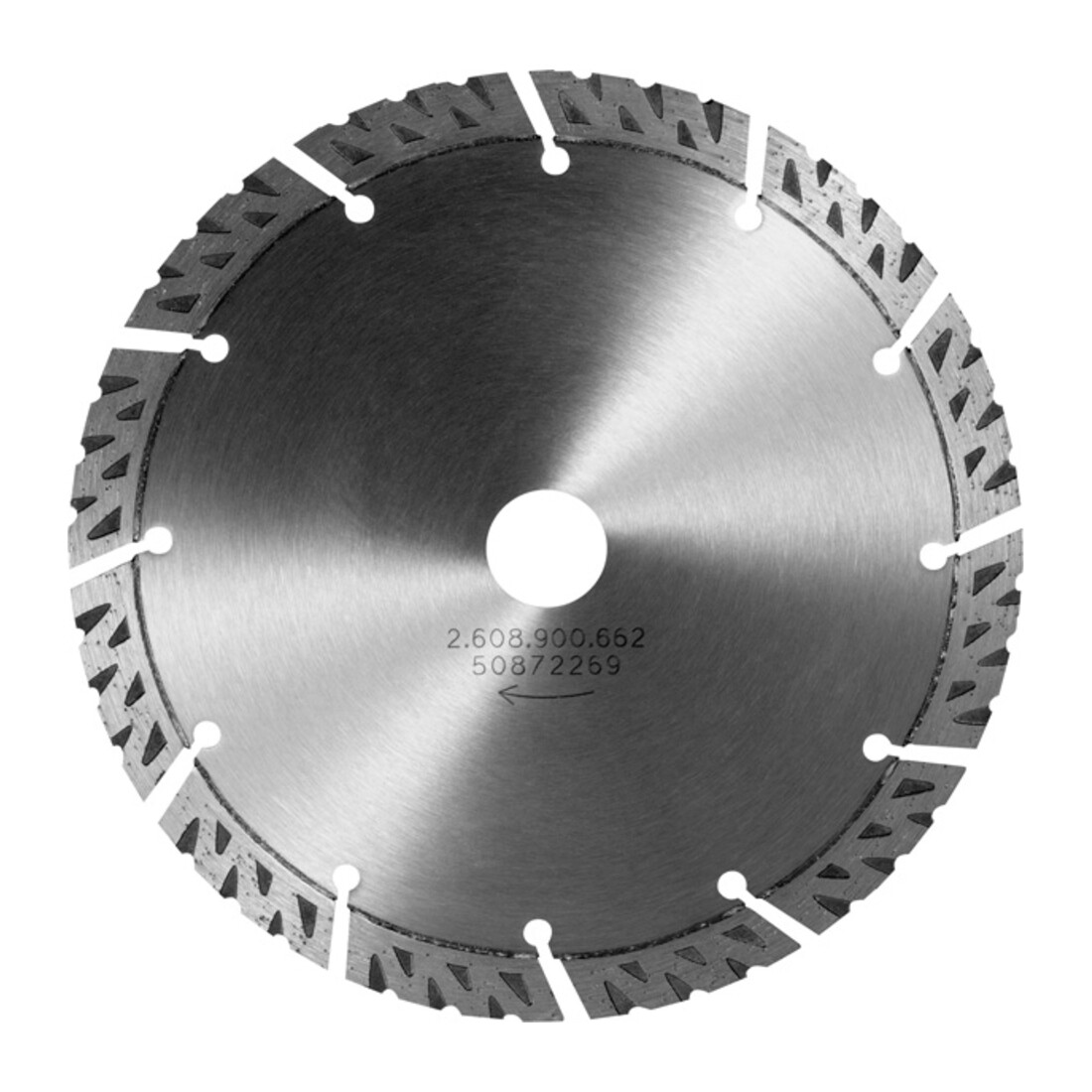Bosch EXPERT MultiMaterial Diamanttrennscheiben 180 x 22,23 x 2,4 x 12mm für große Winkelschleifer mit Spannmutter
