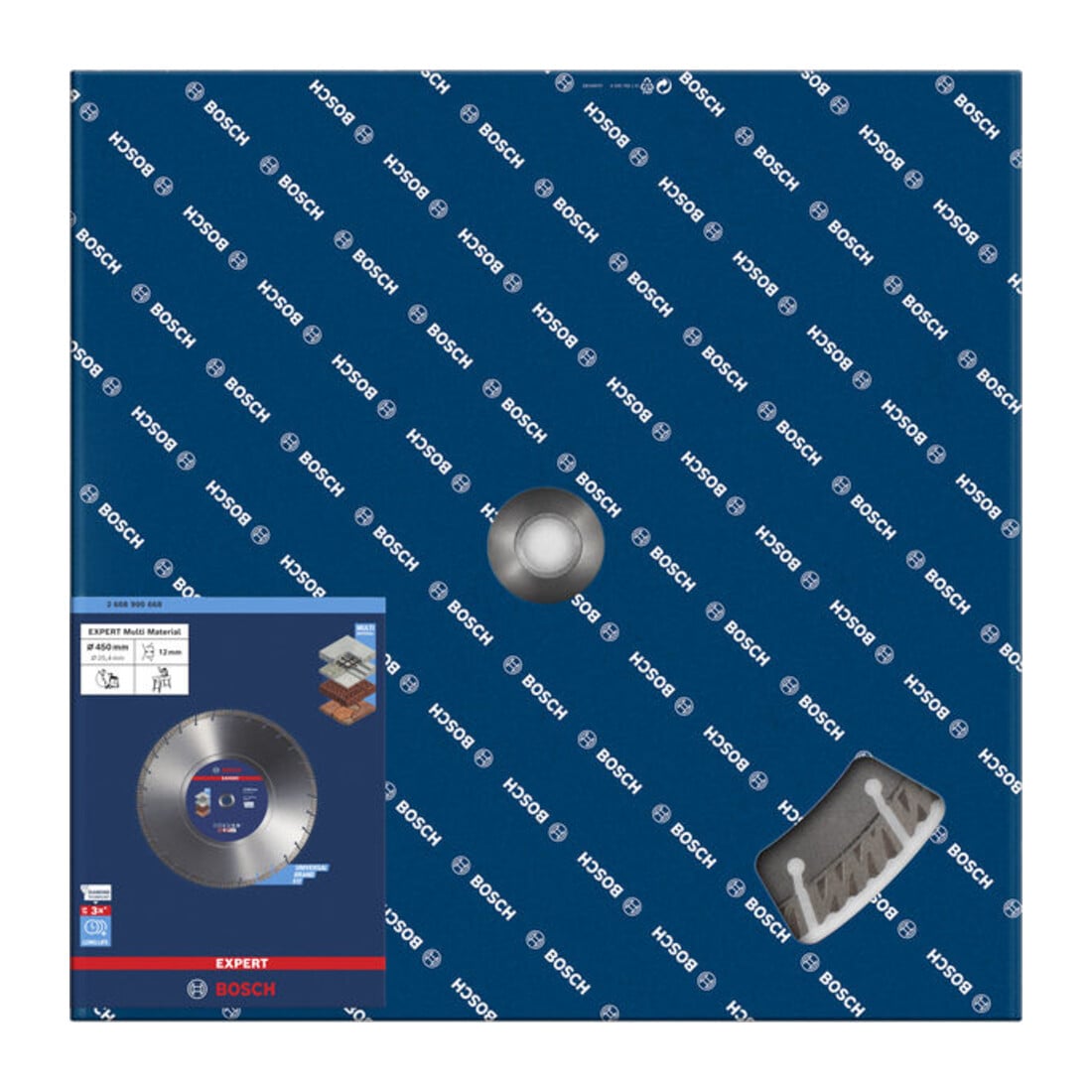 Bosch EXPERT MultiMaterial Diamanttrennscheiben 450 x 25,40 x 3,3 x 12mm für Tischsägen