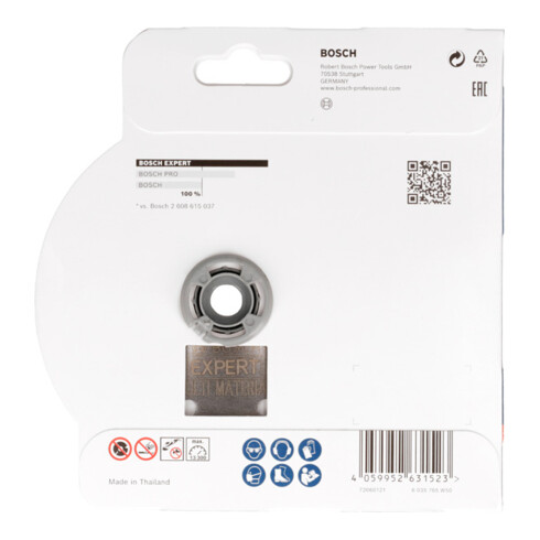 Bosch EXPERT MultiMaterial X-LOCK Disques à tronçonner diamantés, 115 x 22,23 x 2,4 x 12 mm