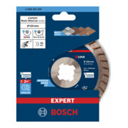Bosch EXPERT MultiMaterial X-LOCK Disques à tronçonner diamantés, 125 x 22,23 x 2,4 x 12 mm-4