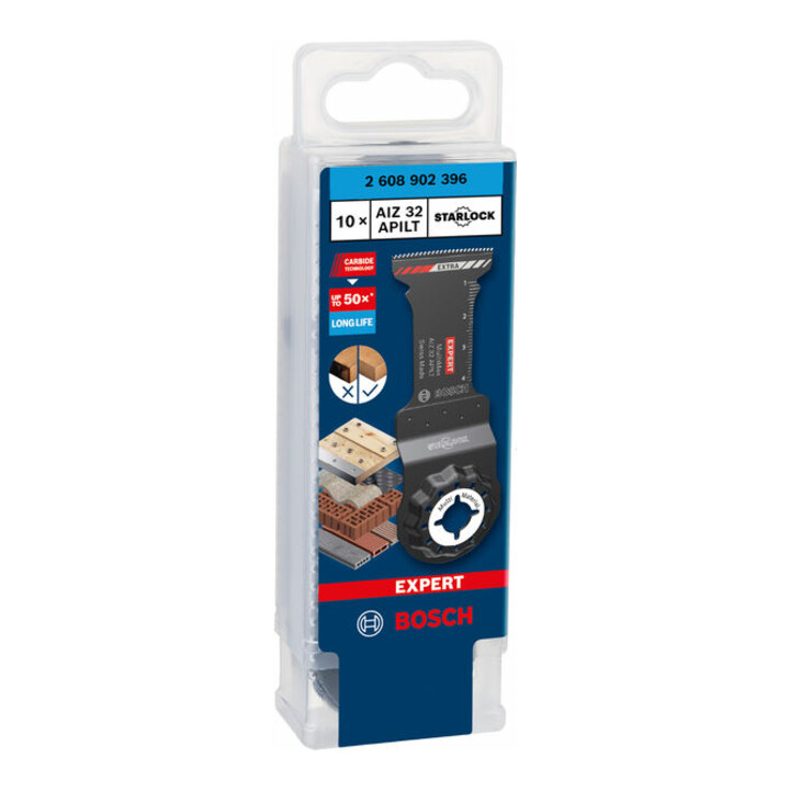 Bosch EXPERT MultiMax AIZ 32 APILT Blatt für Multifunktionswerkzeuge, 10‑tlg.