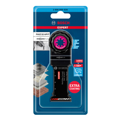 Bosch Expert MultiMax PAIZ 32 APIT Blatt für Multifunktionswerkzeuge, 32 mm