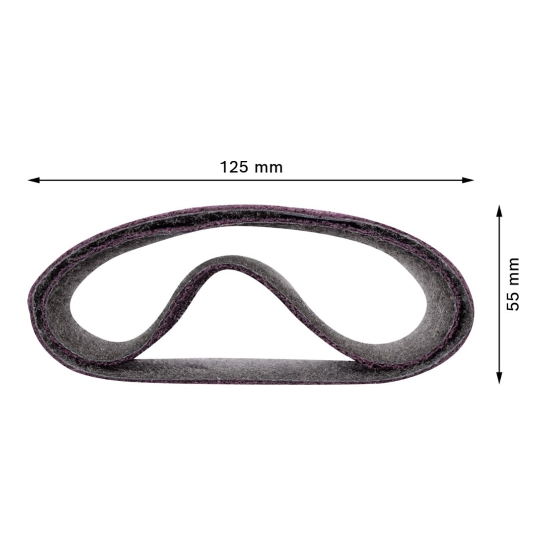 Bosch EXPERT N470 schuurkoker voor satineermachines 100 x 290mm 90mm medium 10-delig voor satineermachines