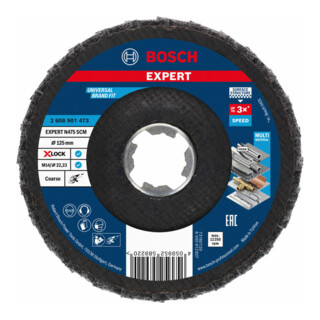 Bosch EXPERT N475 SCM X-LOCK Disc, 125mm, grob
