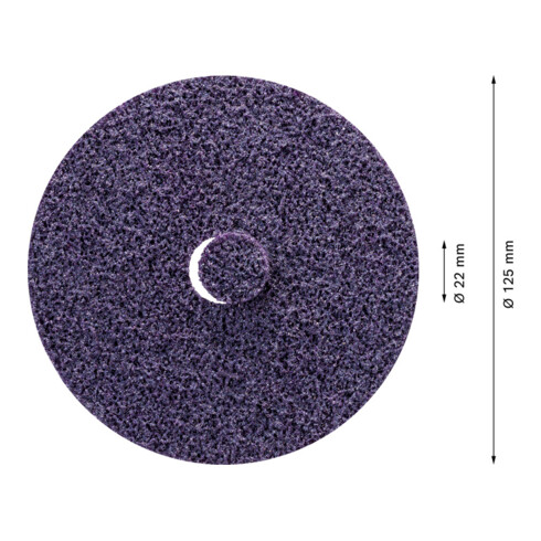 Bosch Expert N477 SCM disque, 125 x 22 mm, extra grossier