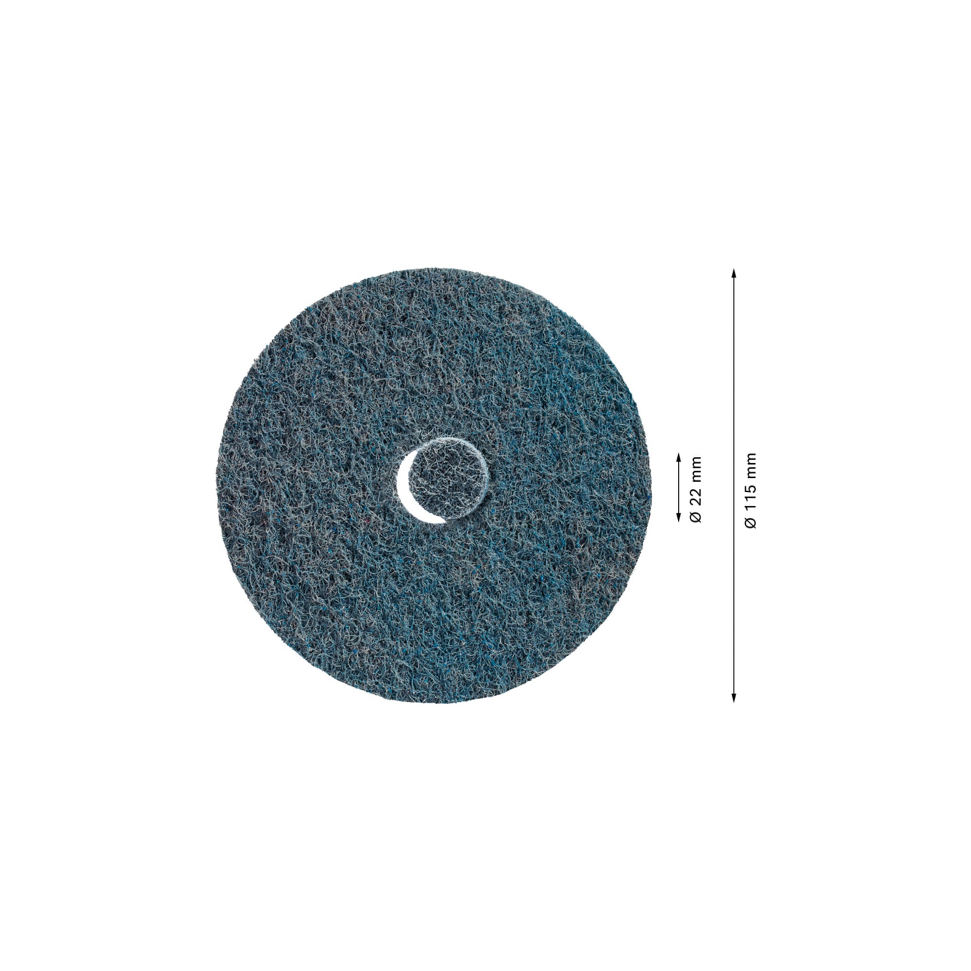 BOSCH EXPERT N477 SCM Scheibe, 115 x 22mm, sehr fein für kleine Winkelschleifer