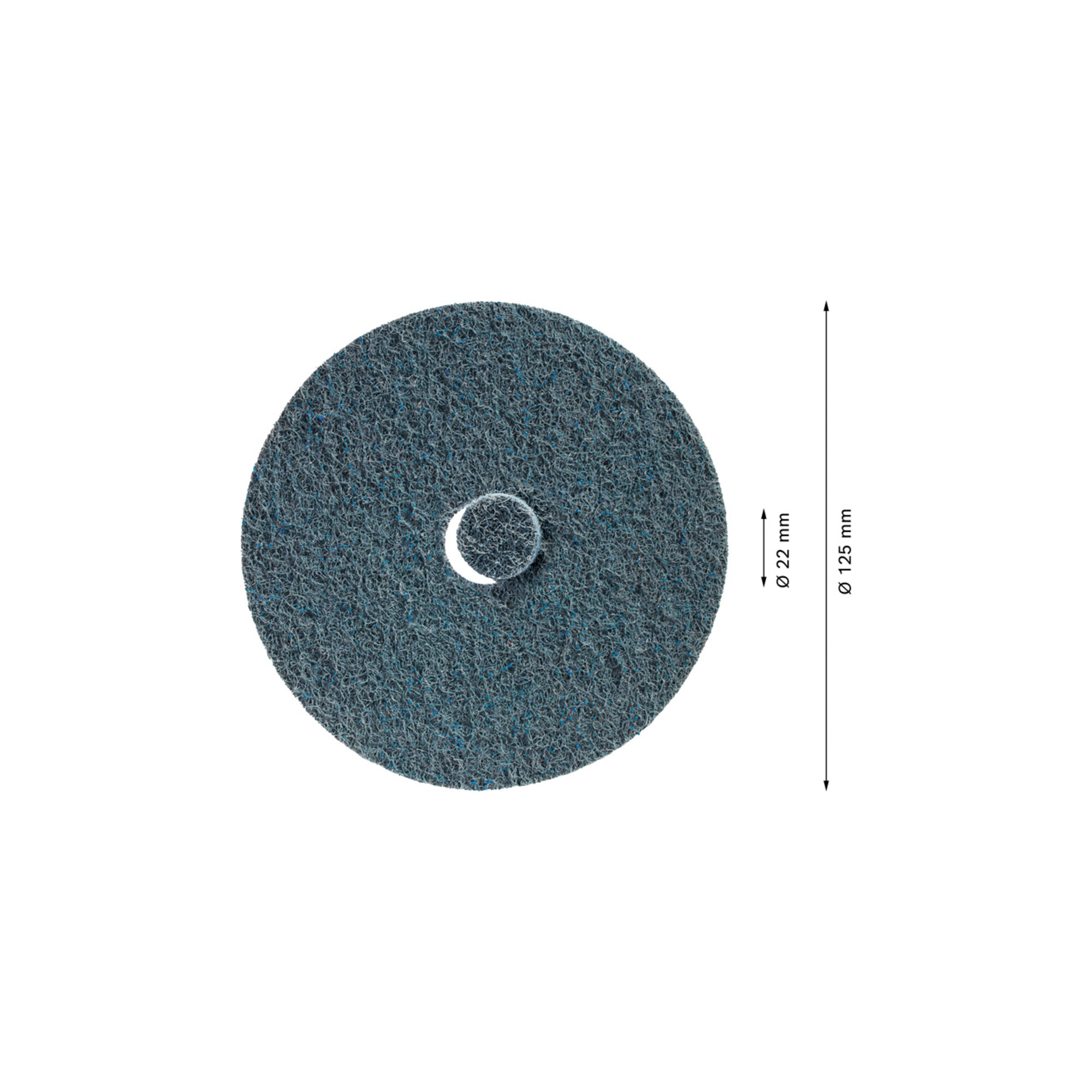 BOSCH EXPERT N477 SCM Scheibe, 125 x 22mm, sehr fein für kleine Winkelschleifer