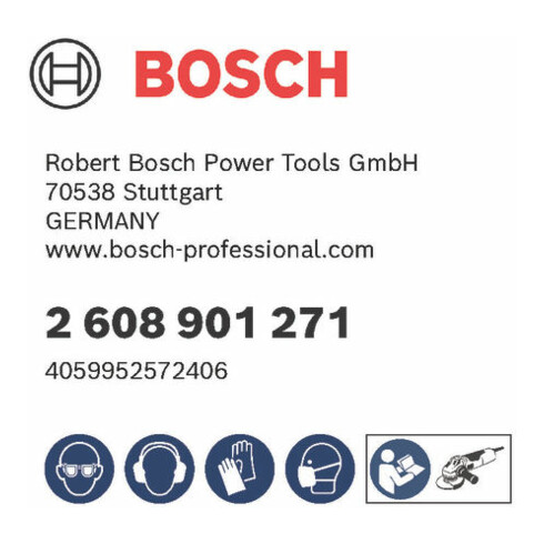 Bosch EXPERT N477 SCM Scheibe, 125 x 22mm, sehr fein für kleine Winkelschleifer