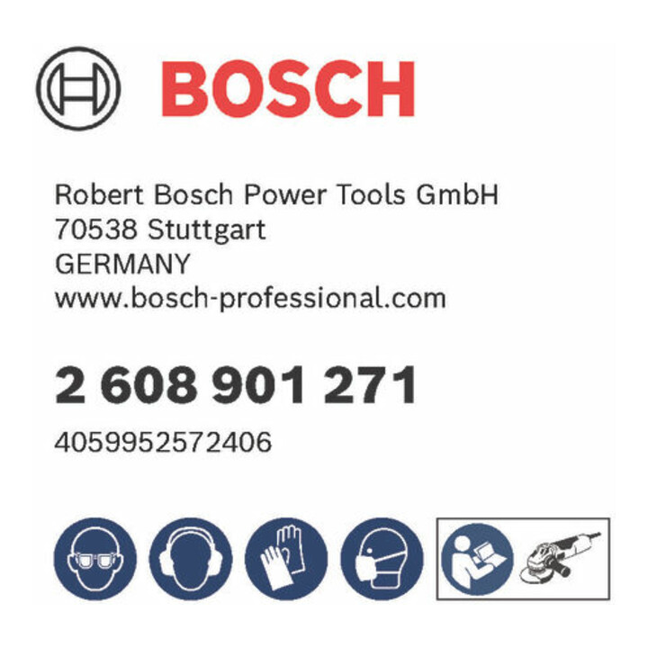 Bosch EXPERT N477 SCM Scheibe, 125 x 22mm, sehr fein für kleine Winkelschleifer