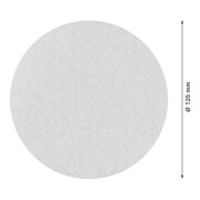Bosch Expert N880 disque molletonné pour ponceuse orbitale aléatoire, 125 mm, nettoyage-4