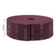 Bosch Expert N880 rouleau de molleton, 115 mm x 10 m, moyen A-4