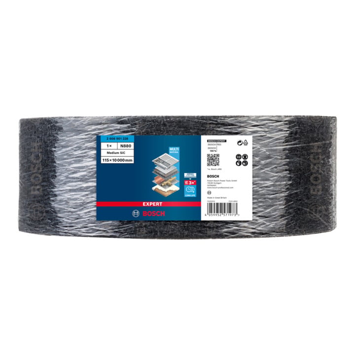 Bosch Expert N880 rouleau de non-tissé, 115 mm x 10 m, moyen S