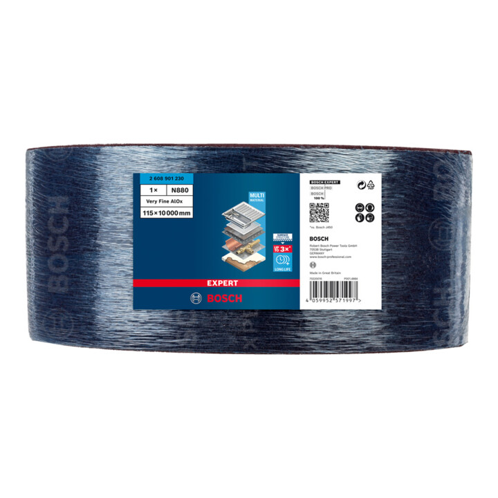 Bosch Expert N880 rouleau de toison, 115 mm x 10 m, très fin A
