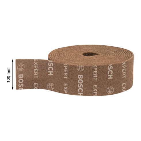 Bosch EXPERT N880 vliesrol voor handschuren 100mm x 10m grof A 10-delig voor handschuren