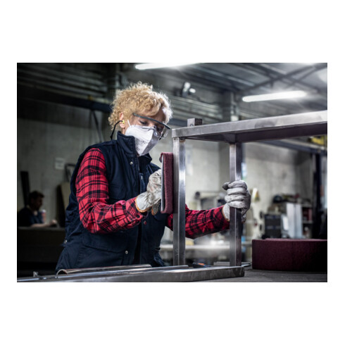 Bosch EXPERT N880 vliesrol voor handschuren 100mm x 10m grof A 10-delig voor handschuren