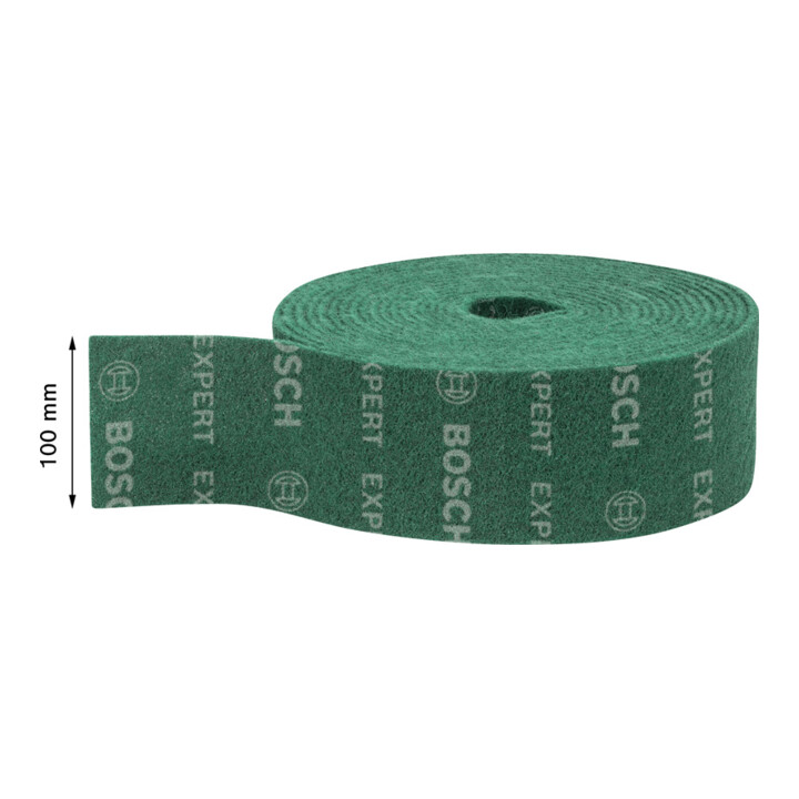 Bosch EXPERT N880 vliesrol voor handschuren 100mm x 10m universeel 10-pc. voor handschuren