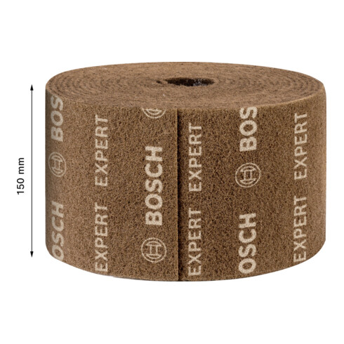 Bosch EXPERT N880 vliesrol voor handschuren 150mm x 10m grof A 10-delig voor handschuren