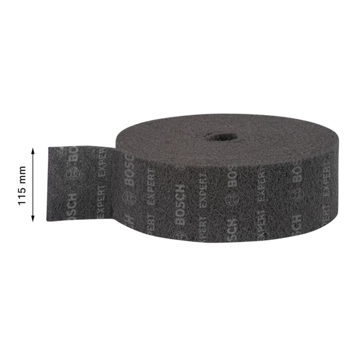 Bosch EXPERT N880 Vliesrolle zum Handschleifen 115mm x 10m Medium S 10-tlg. für Handschleifen