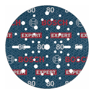 Bosch EXPERT O780 Feuille abrasive, 150 mm, G80