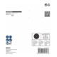 Bosch EXPERT O780 Folienschleifscheibe, 125 mm, G60-5