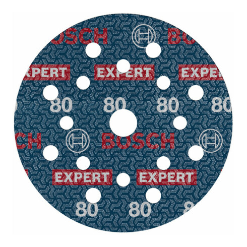 Bosch EXPERT O780 Folienschleifscheibe, 125 mm, G80