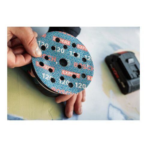 Bosch EXPERT O780 Folienschleifscheibe, 150 mm, G120