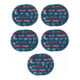 Bosch EXPERT O780 Set de feuilles abrasives, 125 mm, G60/G80/G120/G180, G240, 55 pcs-1
